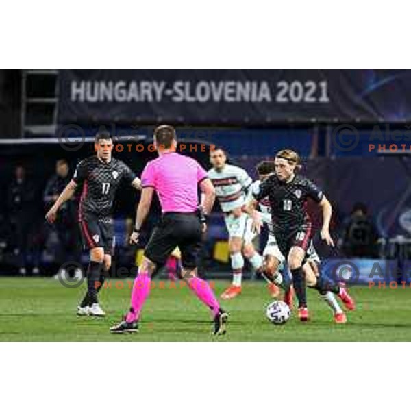 UEFA Euro Under 21 match between Croatia and Portugal in Koper, Slovenia on March 25, 2021