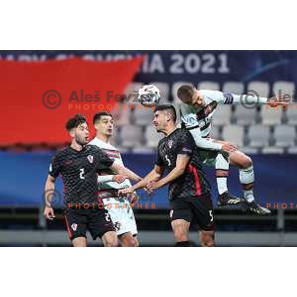 UEFA Euro Under 21 match between Croatia and Portugal in Koper, Slovenia on March 25, 2021