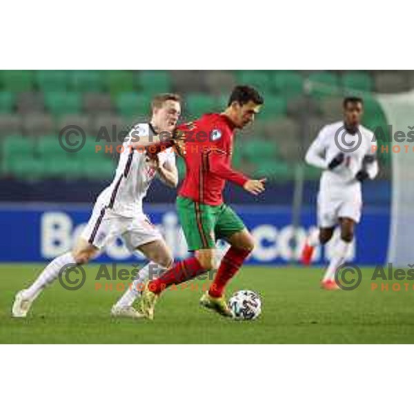 UEFA Euro Under 21 match between Portugal and England in Ljubljana, Slovenia on March 28, 2021