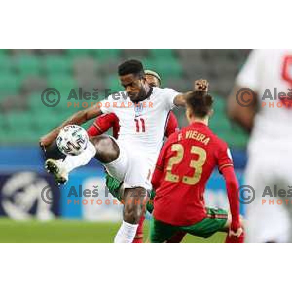 UEFA Euro Under 21 match between Portugal and England in Ljubljana, Slovenia on March 28, 2021