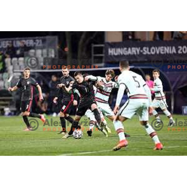 UEFA Euro Under 21 match between Croatia and Portugal in Koper, Slovenia on March 25, 2021