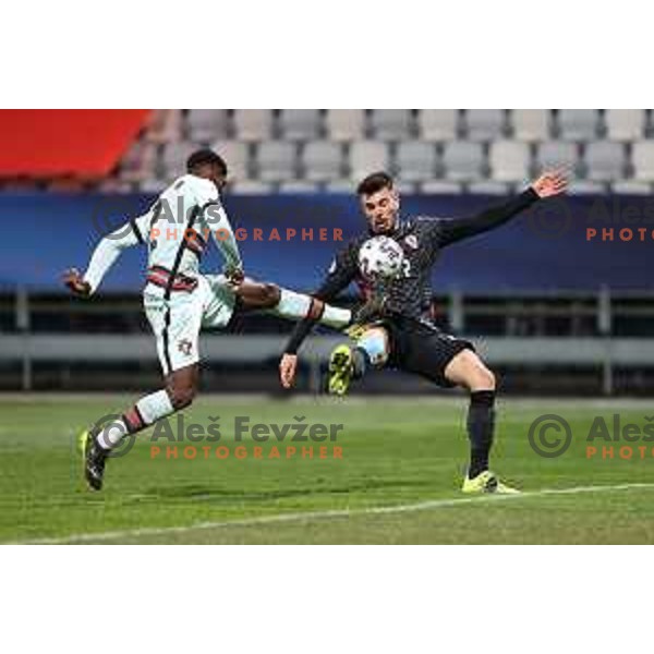 UEFA Euro Under 21 match between Croatia and Portugal in Koper, Slovenia on March 25, 2021