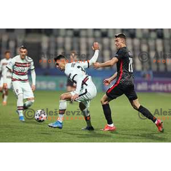 UEFA Euro Under 21 match between Croatia and Portugal in Koper, Slovenia on March 25, 2021