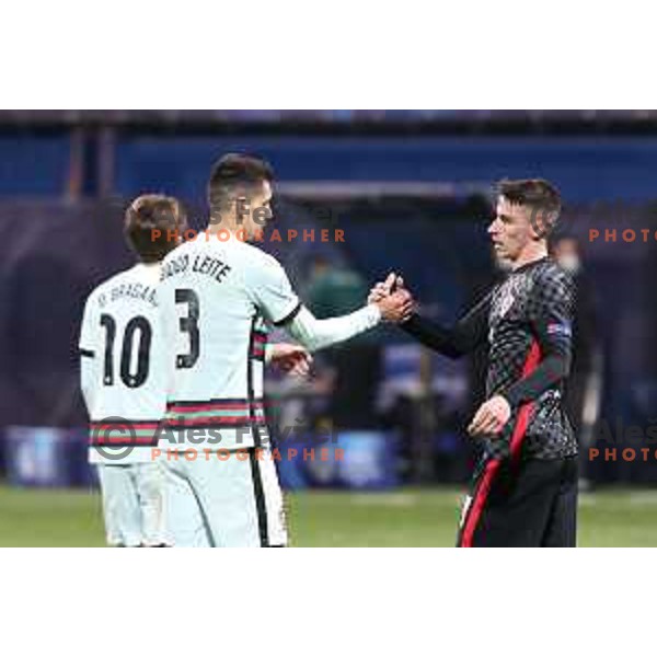Dario Vizinger at UEFA Euro Under 21 match between Croatia and Portugal in Koper, Slovenia on March 25, 2021