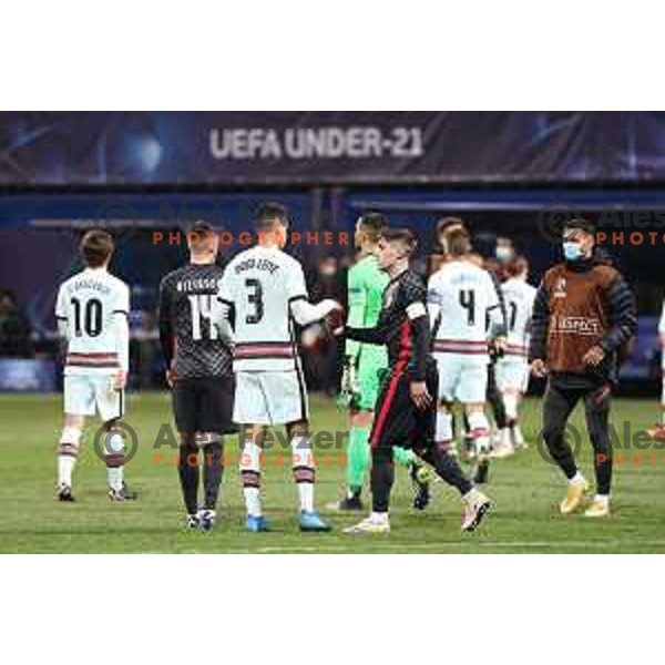 UEFA Euro Under 21 match between Croatia and Portugal in Koper, Slovenia on March 25, 2021