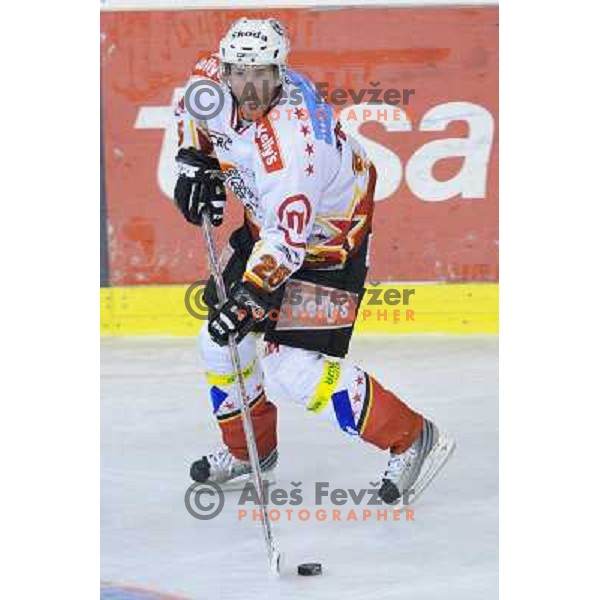 Connie Stromberg celebrate winning the slovenian championship at Ice Hockey match ZM Olimpija - Acroni Jesence - Fourth game of the final of the Slovenian championship ,played in Hala Tivoli Ljubljana 09.04.2008, Jesenice won 2:1 and won the series with 