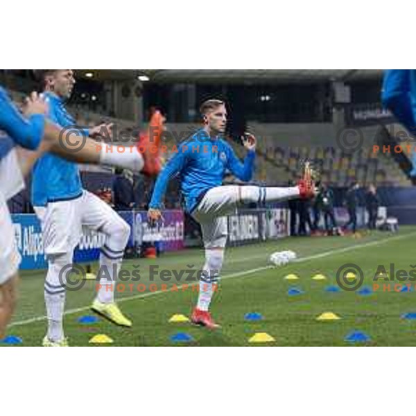 Zan Kolmanic at European Under- 21 Championship 2021 football match between Slovenia and Italy in Maribor, Slovenia on March 30, 2021
