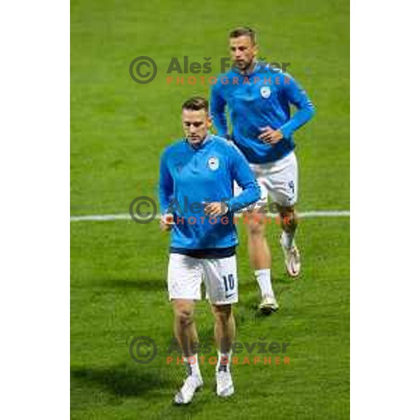  Timi Max Elsnik at European Under- 21 Championship 2021 football match between Slovenia and Italy in Maribor, Slovenia on March 30, 2021