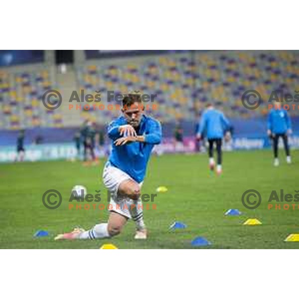 at European Under- 21 Championship 2021 football match between Slovenia and Italy in Maribor, Slovenia on March 30, 2021