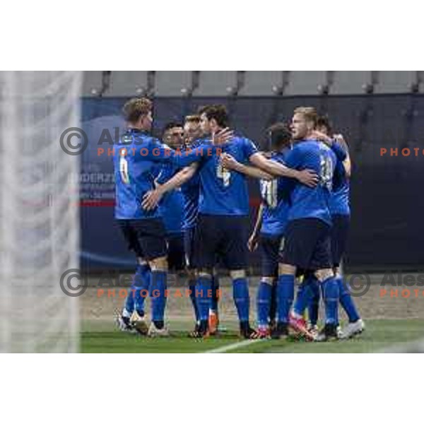 at European Under- 21 Championship 2021 football match between Slovenia and Italy in Maribor, Slovenia on March 30, 2021
