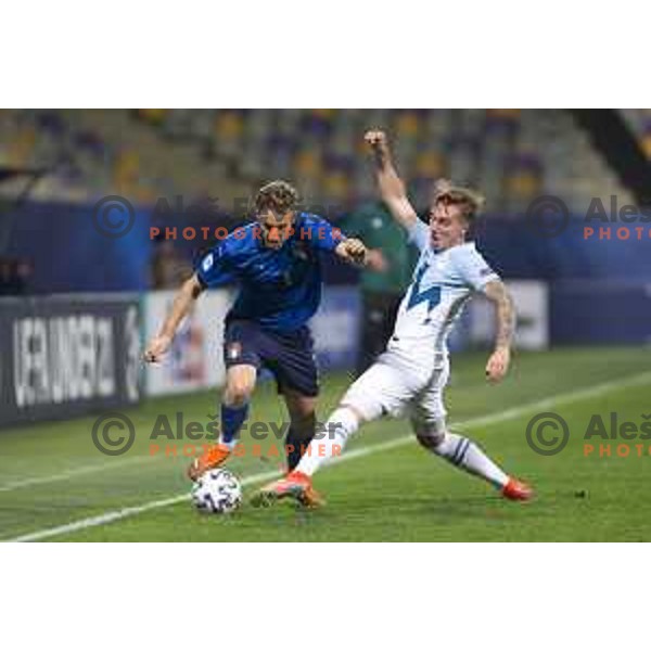 at European Under- 21 Championship 2021 football match between Slovenia and Italy in Maribor, Slovenia on March 30, 2021