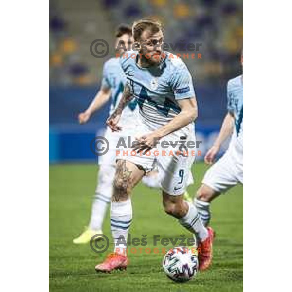 at European Under- 21 Championship 2021 football match between Slovenia and Italy in Maribor, Slovenia on March 30, 2021