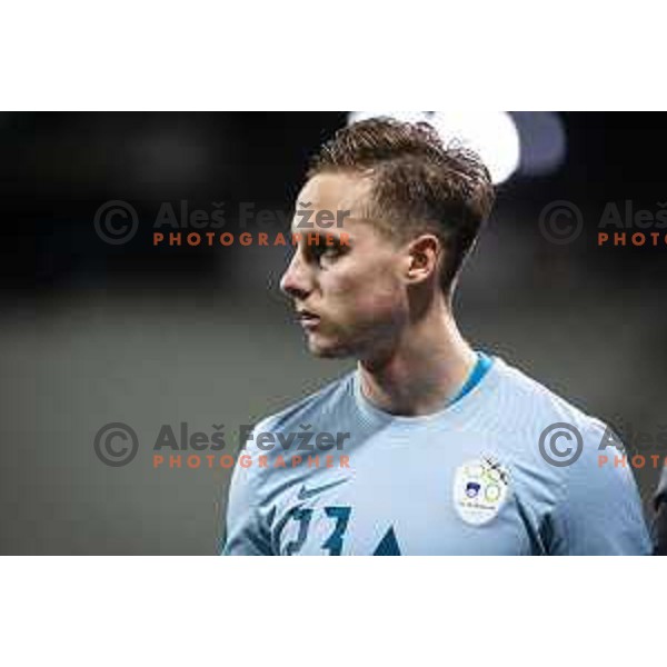 Zan Kolmanic at European Under- 21 Championship 2021 football match between Slovenia and Italy in Maribor, Slovenia on March 30, 2021