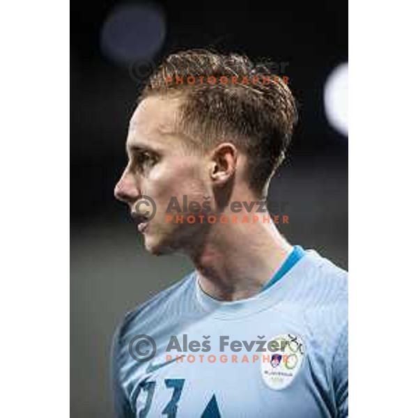 Zan Kolmanic at European Under- 21 Championship 2021 football match between Slovenia and Italy in Maribor, Slovenia on March 30, 2021