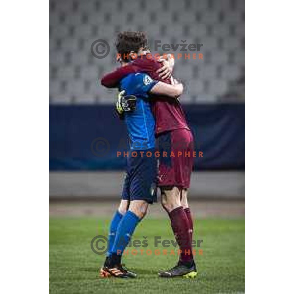 at European Under- 21 Championship 2021 football match between Slovenia and Italy in Maribor, Slovenia on March 30, 2021