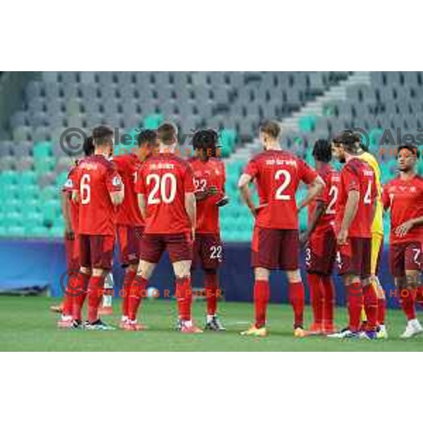European Under 21 Championship football match between Switzerland and Portugal in Ljubljana, Slovenia on March 31, 2021