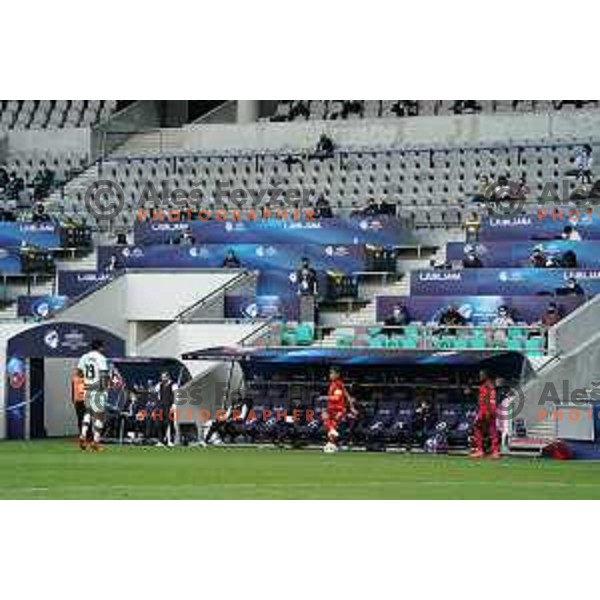 European Under 21 Championship football match between Switzerland and Portugal in Ljubljana, Slovenia on March 31, 2021