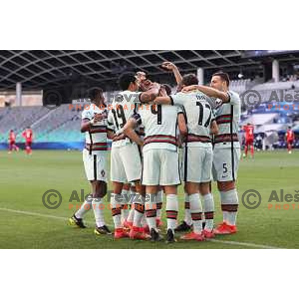 European Under 21 Championship football match between Switzerland and Portugal in Ljubljana, Slovenia on March 31, 2021