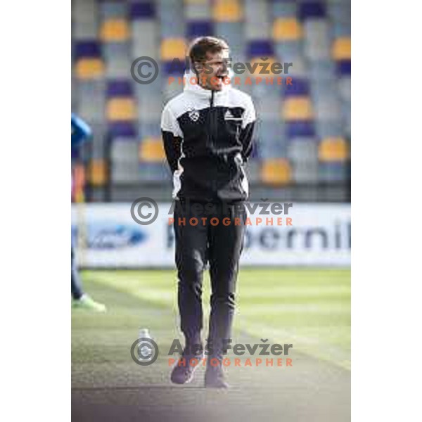 Simon Rozman, head coach of Maribor during Prva liga Telekom Slovenije football match between Maribor and Domzale in Ljudski vrt, Maribor, Slovenia on April 20, 2021