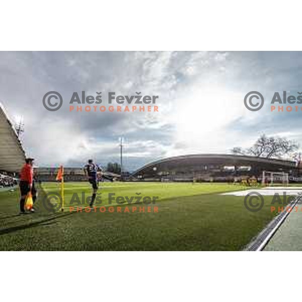 Amir Dervisevic in action during Prva liga Telekom Slovenije football match between Maribor and Domzale in Ljudski vrt, Maribor, Slovenia on April 20, 2021