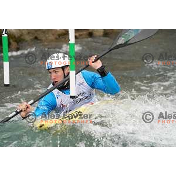 Martin Srabotnik, winner of K-1 at European Open Canoe Cup in Ljubljana, Slovenia on April 18, 2021