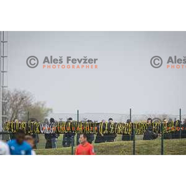 Gorgoni during Pivovarna Union Slovenian cup football match between Nafta 1903 and Olimpija Ljubljana in Lendava, Slovenia on April 28, 2021
