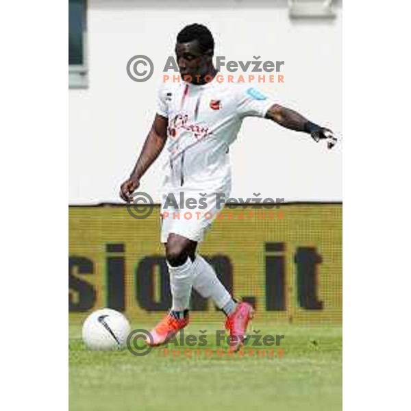Djalo Aldair in action during Prva Liga Telekom Slovenije 2020-2021 football match between Tabor CB 24 Sezana and Domzale in Sezana on May 1, 2021