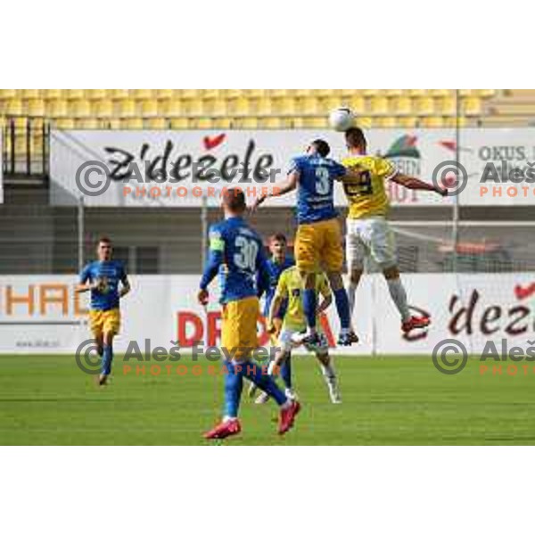 in action during Prva Liga Telekom Slovenije 2020-2021 football match between Celje and Maribor in Celje, on May 1, 2021