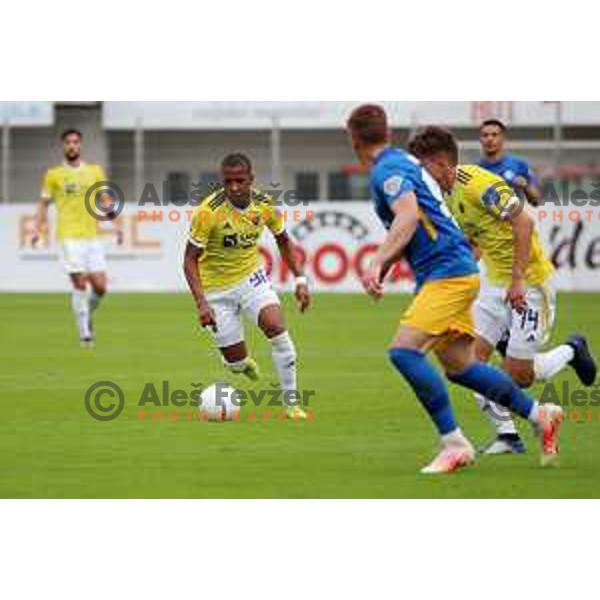 Felipe dos Santos in action during Prva Liga Telekom Slovenije 2020-2021 football match between Tabor CB 24 Sezana and Domzale in Sezana on May 1, 2021