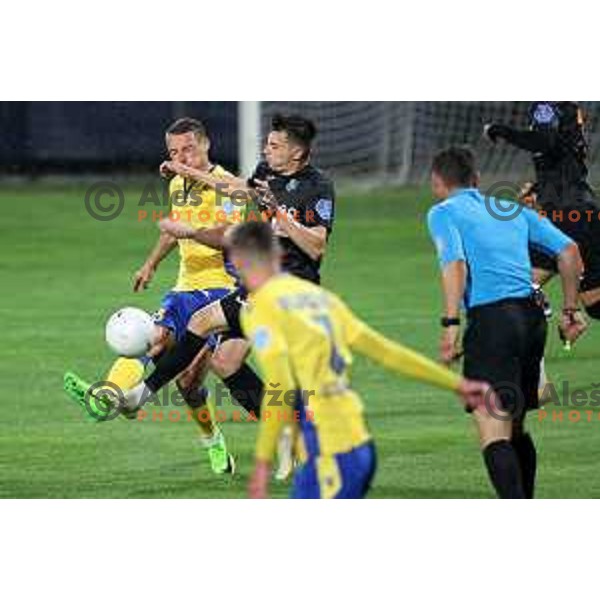 Martin Kramaric in action during Prva Liga Telekom Slovenije 2020-2021 football match between Koper and Bravo in Koper, Slovenia on May 1, 2021