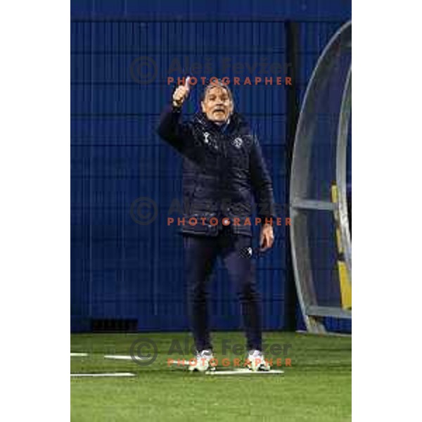 Head coach Rodolfo Vanoli during Prva Liga Telekom Slovenije 2020-2021 football match between Koper and Bravo in Koper, Slovenia on May 1, 2021