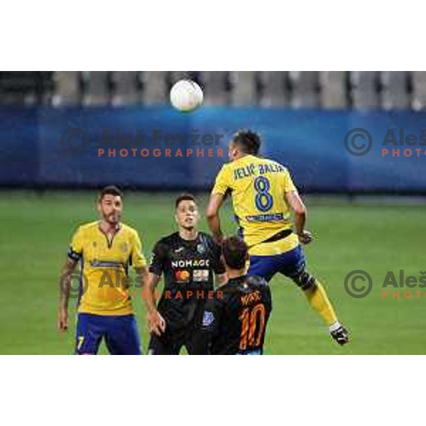in action during Prva Liga Telekom Slovenije 2020-2021 football match between Koper and Bravo in Koper, Slovenia on May 1, 2021