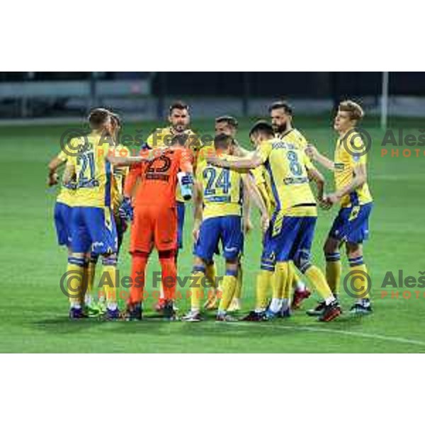 in action during Prva Liga Telekom Slovenije 2020-2021 football match between Koper and Bravo in Koper, Slovenia on May 1, 2021