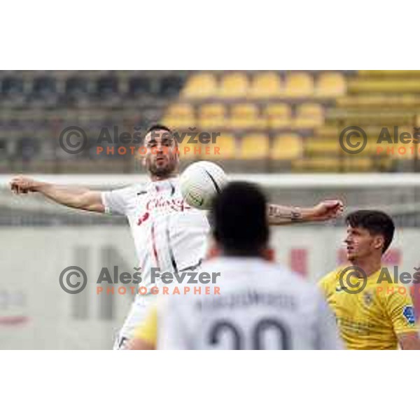 Dino Stancic in action during Prva Liga Telekom Slovenije 2020-2021 football match between Tabor CB 24 Sezana and Domzale in Sezana on May 1, 2021