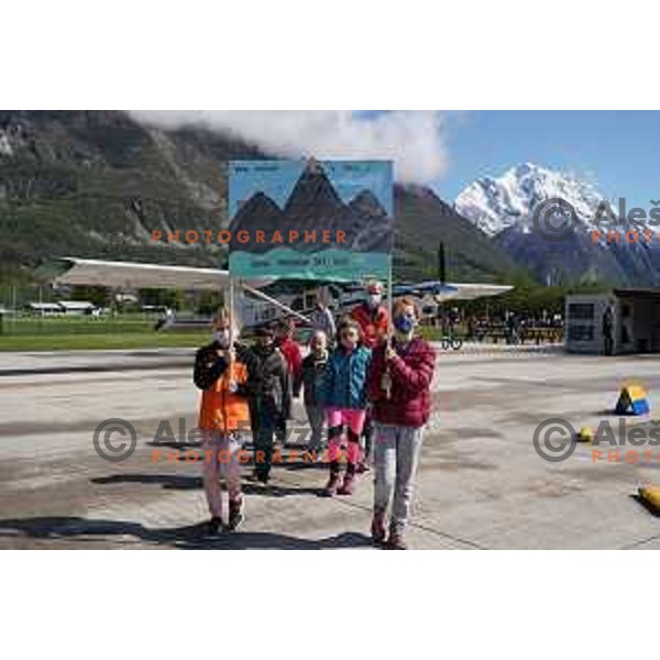 Start of Slovenska Bakla, Olympic journey around Slovenia in 81 days started in Bovec, Slovenia on May 3, 2021