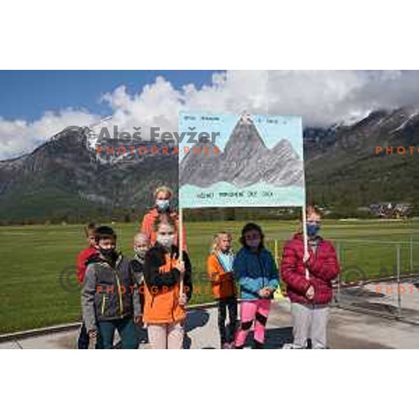 Start of Slovenska Bakla, Olympic journey around Slovenia in 81 days started in Bovec, Slovenia on May 3, 2021