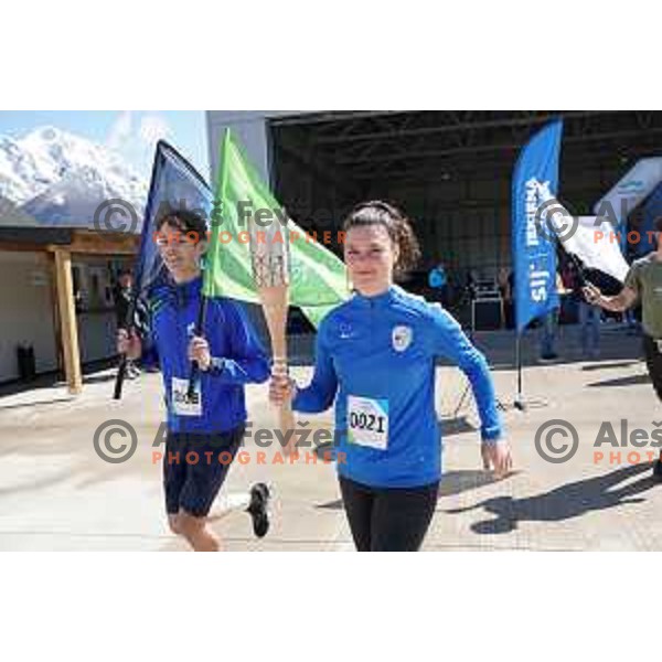 Start of Slovenska Bakla, Olympic journey around Slovenia in 81 days started in Bovec, Slovenia on May 3, 2021
