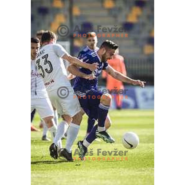 Aljosa Matko in action during Prva liga Telekom Slovenije football match between Maribor and Tabor Sezana in Ljudski vrt, Maribor, Slovenija on May 4, 2021