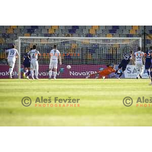 Jan Koprivec in action during Prva liga Telekom Slovenije football match between Maribor and Tabor Sezana in Ljudski vrt, Maribor, Slovenija on May 4, 2021