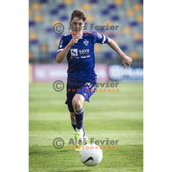 Gal Gorenak in action during Prva liga Telekom Slovenije football match between Maribor and Tabor Sezana in Ljudski vrt, Maribor, Slovenija on May 4, 2021