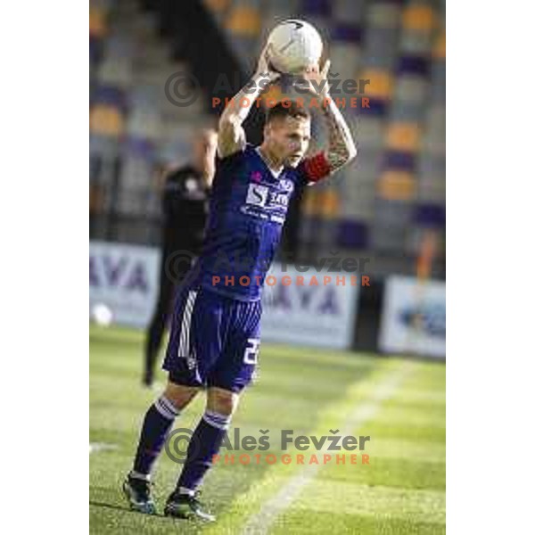 Martin Milec in action during Prva liga Telekom Slovenije football match between Maribor and Tabor Sezana in Ljudski vrt, Maribor, Slovenija on May 4, 2021