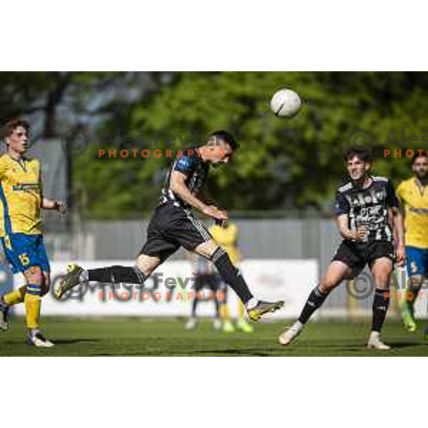 Stanisa Mandic in action during Prva liga Telekom Slovenije football match between Mura and Koper in Fazanerija, Murska Sobota, Slovenia on May 5, 2021