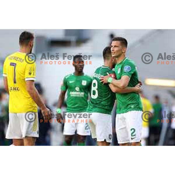 Vitalijs Maksimenko during Prva Liga Telekom Slovenije 2020-2021 football match between Olimpija and Maribor in SRC Stozice, Ljubljana, Slovenia on May 9, 2021
