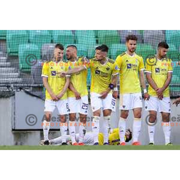 in action during Prva Liga Telekom Slovenije 2020-2021 football match between Olimpija and Maribor in SRC Stozice, Ljubljana, Slovenia on May 9, 2021