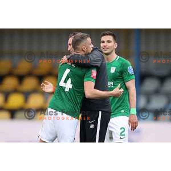 Vitalijs Maksimenko during Pivovarna Union Slovenian Cup 2020-2021 football match between Domzale and Olimpija in Domzale, Slovenia on May 12, 2021