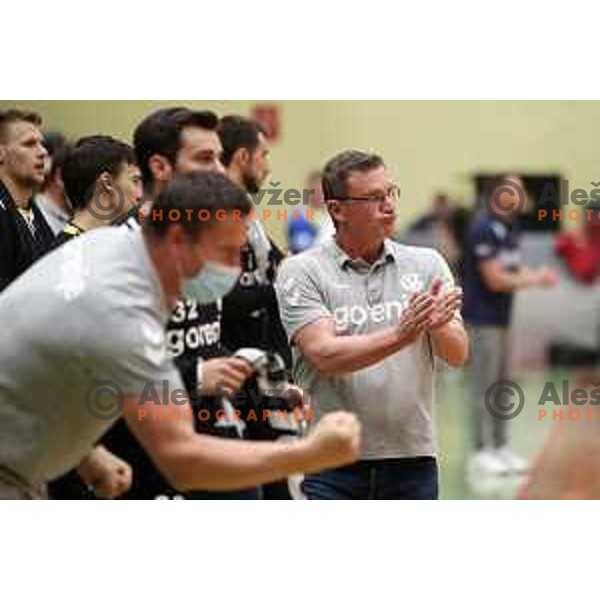 Zoran Jovicic during 1.NLB league handball match between Gorenje Velenje and Celje Pivovarna Lasko in Velenje, Slovenia on May 12, 2021