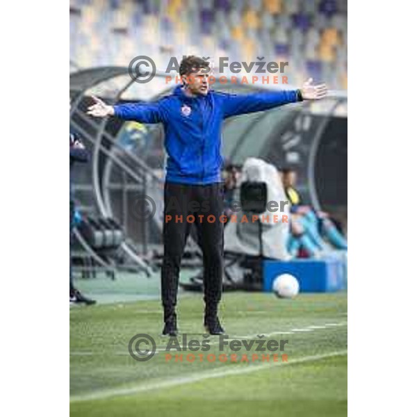Simon Rozman, head coach of Maribor during Prva liga Telekom Slovenije football match between Maribor and Gorica in Ljudski vrt, Maribor, Slovenia on May 15, 2021