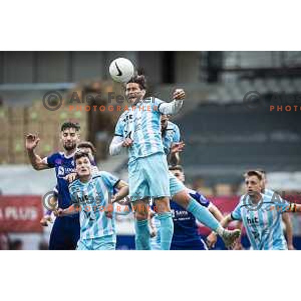 Etien Velikonja in action during Prva liga Telekom Slovenije football match between Maribor and Gorica in Ljudski vrt, Maribor, Slovenia on May 15, 2021