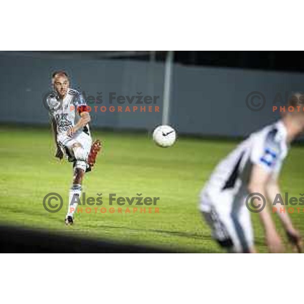 in action during Prva liga Telekom Slovenije football match between Aluminij and Mura in Kidricevo, Slovenia on May 15, 2021