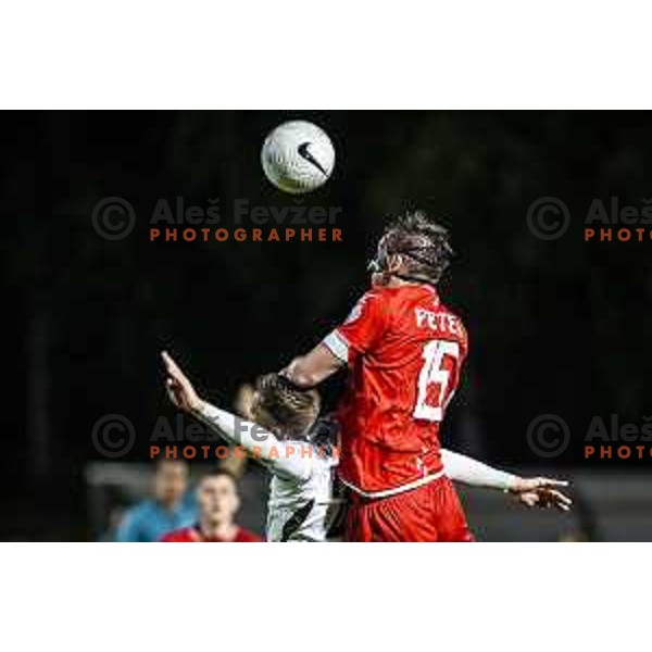 in action during Prva liga Telekom Slovenije football match between Aluminij and Mura in Kidricevo, Slovenia on May 15, 2021